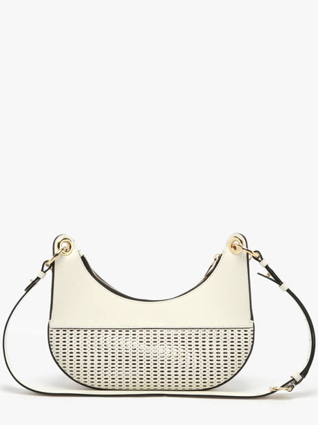 Sac Bandoulière M Croisette Charms Cuir Lancel Blanc croisette A14012 vue secondaire 5