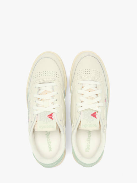 Sneakers En Cuir Reebok Beige women 233957 vue secondaire 3