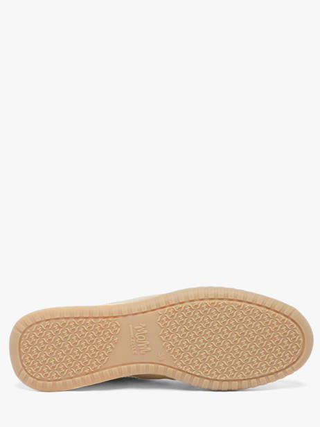 Sneakers En Cuir Mam'zelle Or women CSGLO37 vue secondaire 4