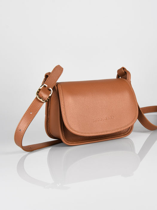 Longchamp Le foulonné Messenger bag Brown