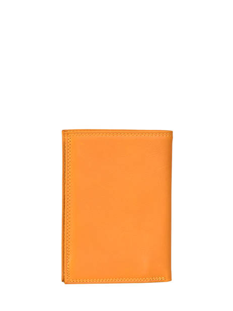 Portefeuille Marina Cuir Katana Jaune marina 753046 vue secondaire 3
