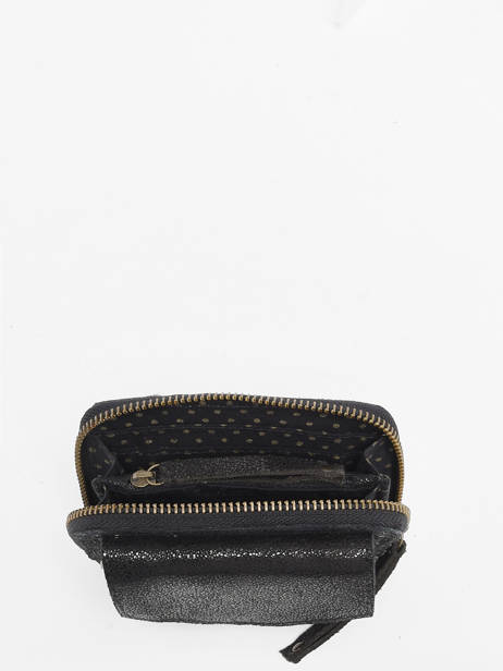 Coin Purse Leather Pieces Black naina 17117178 other view 1