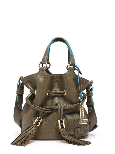 Sac Seau S Premier Flirt Cuir Lancel Vert premier flirt A10109